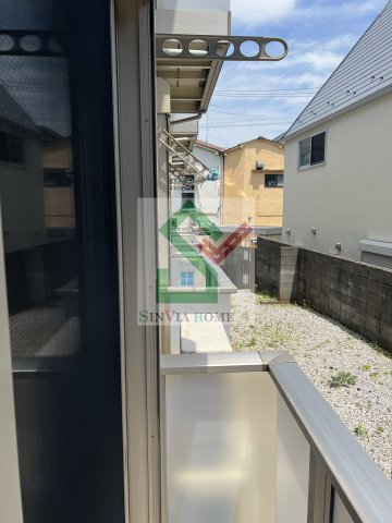プライムコート1のバルコニー