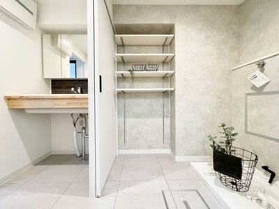 【独立洗面台】 | 高槻阿武山二番街208棟