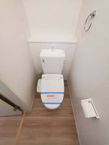 三郷市　高州丁目　新築戸建　全1棟のトイレ|施工例です