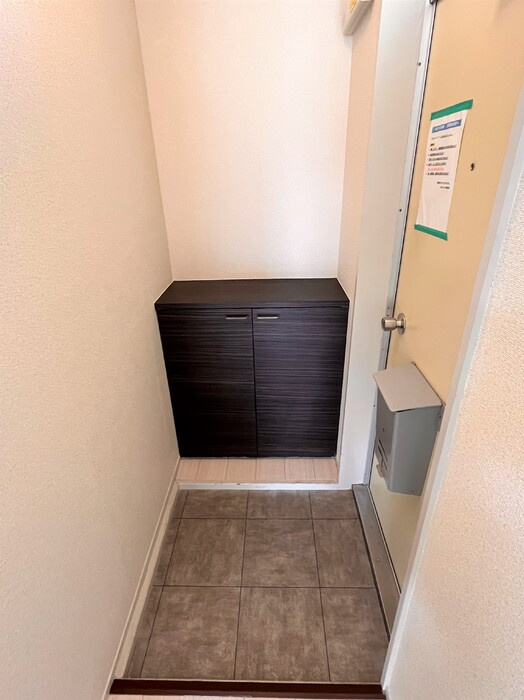 サンハイツ　いたの　A棟の玄関