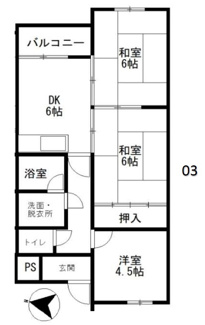 【間取り】 | コーポセシリア
