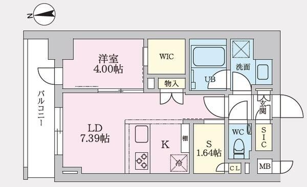 タスキプライムテラス後楽園の間取り