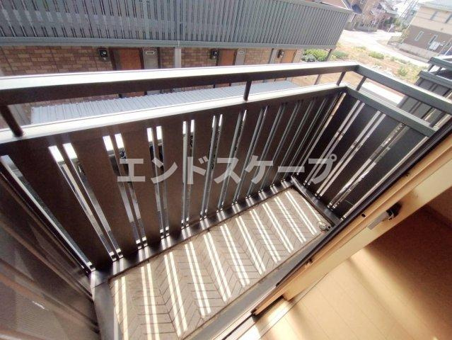 ルーチェ　Ａのバルコニー|高崎、前橋のお部屋探しはエンドスケープまで！お客様の理想お聞かせ下さい♪