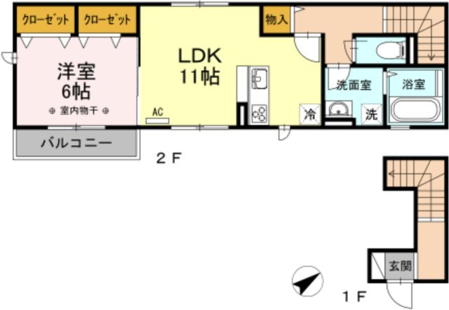 アンセスターMの間取り