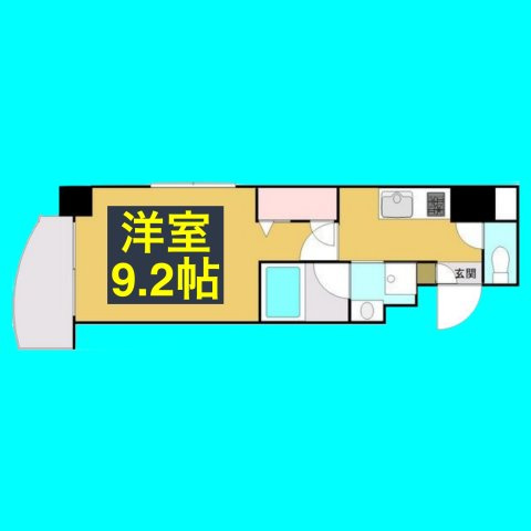 RAFFLE CHIHAYAの間取り