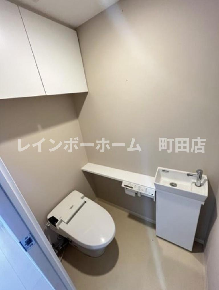 パークスクエア相模大野タワーアンドレジデンス ※初期費用分割あと払いサービス利用可能物件のトイレ|※別部屋参考写真です