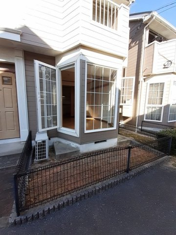 クレストハイムＣの庭