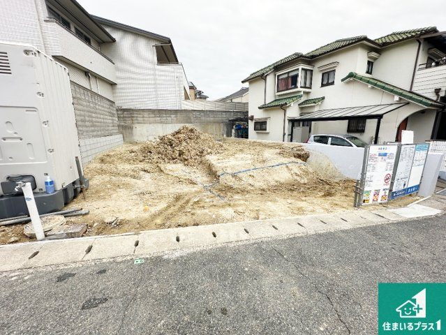 神戸市西区今寺　新築一戸建ての外観|周辺は落ち着いた街並みの住宅地！子育てがしやすい住環境です！まだ未完成ですが、現地でしかわからない事もございます。是非一度ご覧ください。