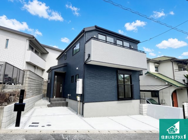 神戸市西区今寺　新築一戸建ての外観|お客様に長く安心して住んでいだだける事にこだわった家づくり！住んでからのアフターサービスにもしっかりと取り組んでいます！