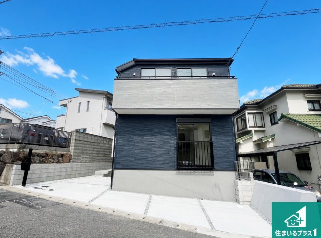 神戸市西区今寺　新築一戸建ての外観|お客様に長く安心して住んでいだだける事にこだわった家づくり！住んでからのアフターサービスにもしっかりと取り組んでいます！