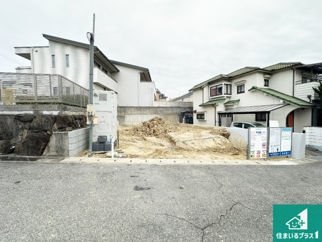 神戸市西区今寺　新築一戸建ての外観|周辺は落ち着いた街並みの住宅地！子育てがしやすい住環境です！まだ未完成ですが、現地でしかわからない事もございます。是非一度ご覧ください。