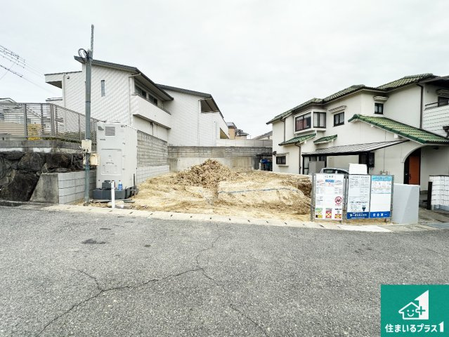 神戸市西区今寺　新築一戸建ての外観|周辺は落ち着いた街並みの住宅地！子育てがしやすい住環境です！まだ未完成ですが、現地でしかわからない事もございます。是非一度ご覧ください。