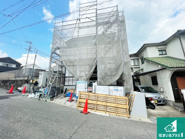 神戸市西区今寺　新築一戸建ての外観|周辺は落ち着いた街並みの住宅地！子育てがしやすい住環境です！まだ未完成ですが、現地でしかわからない事もございます。是非一度ご覧ください。