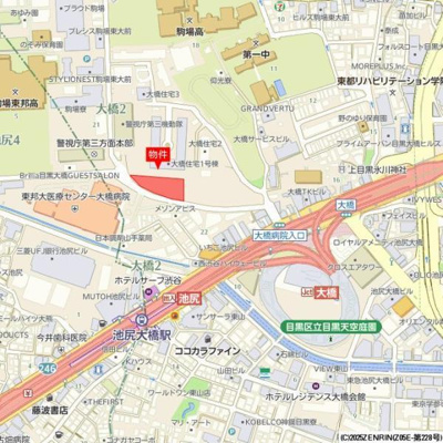 【地図】 | Ｂｒｉｌｌｉａ目黒大橋