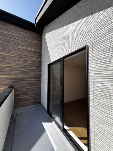 新築戸建　可部東1丁目(No.３／No.４)のバルコニー