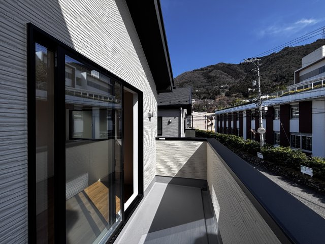 新築戸建　可部東1丁目(No.３／No.４)のバルコニー