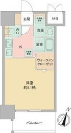 Louis Residence 弁天町の間取り