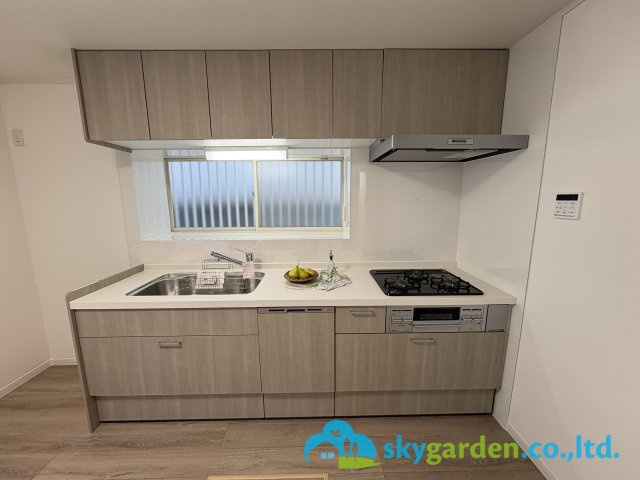 藤沢市片瀬2丁目　一戸建のキッチン|お料理しやすいキッチンです