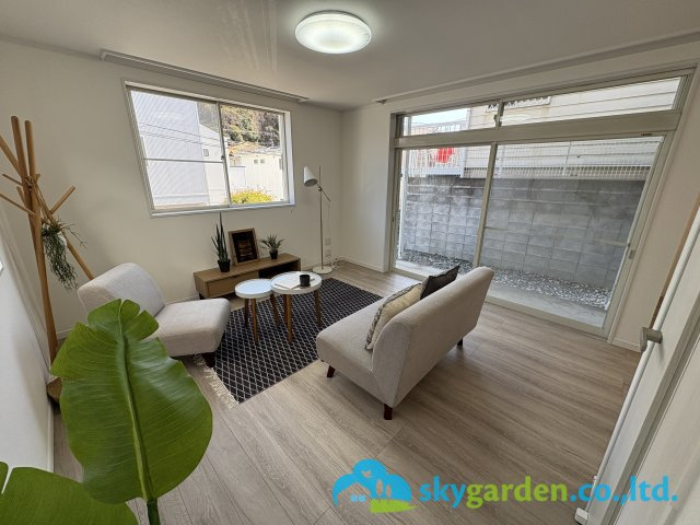 藤沢市片瀬2丁目　一戸建の居間・リビング|居間です