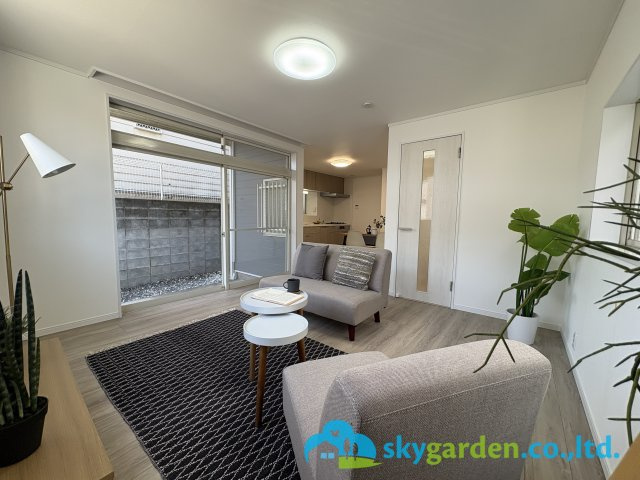 藤沢市片瀬2丁目　一戸建の居間・リビング