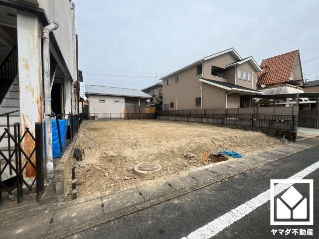 八幡市川口西扇　01期　1号棟の外観|3月2日　現地写真更新