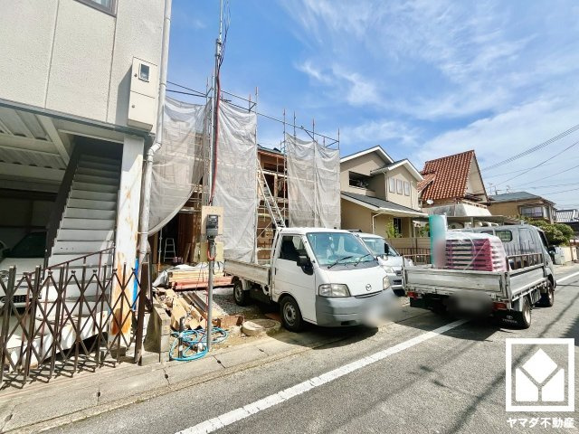 八幡市川口西扇　01期　1号棟の外観|4月6日　現地写真更新
