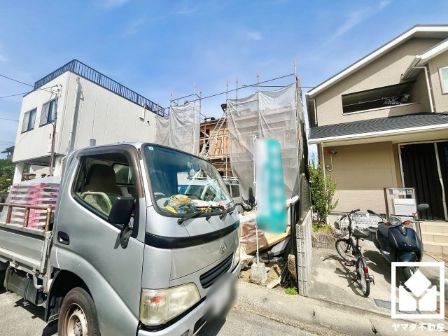 八幡市川口西扇　01期　1号棟の外観|4月6日　現地写真更新