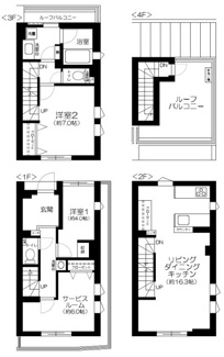 【間取り】 | リムテラス駒場
