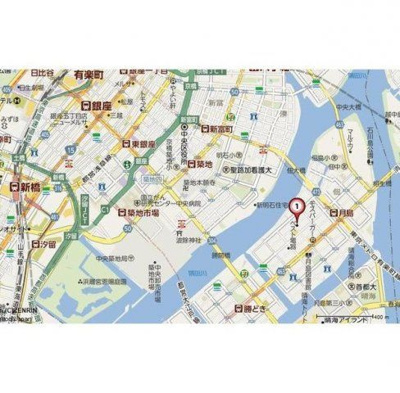 【地図】 | サンシティ月島アヴァンツァーレ