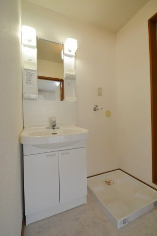 スナコダコーポB棟の洗面所