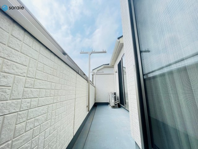 戸建 川越市大字山田のバルコニー|3/30撮影