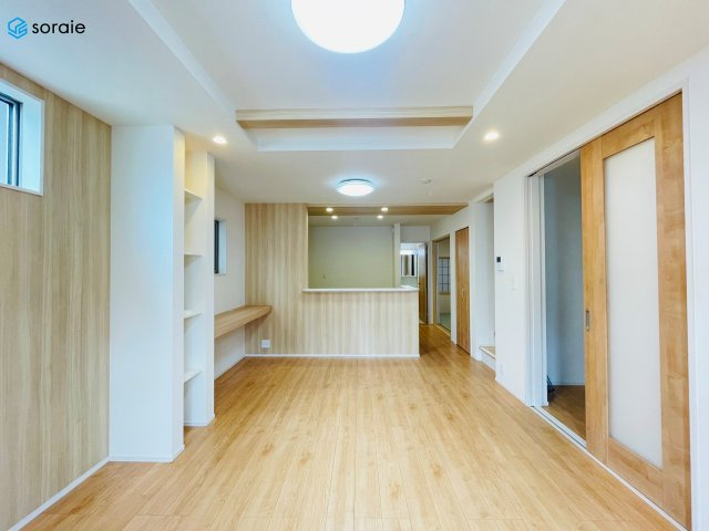 戸建 川越市大字山田の居間・リビング|3/30撮影