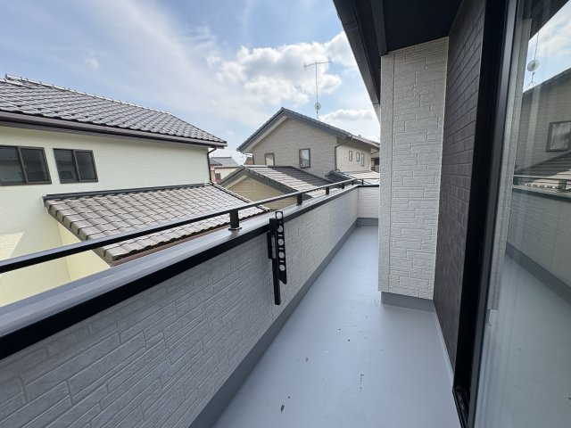嵐山町志賀　新築一戸建のバルコニー