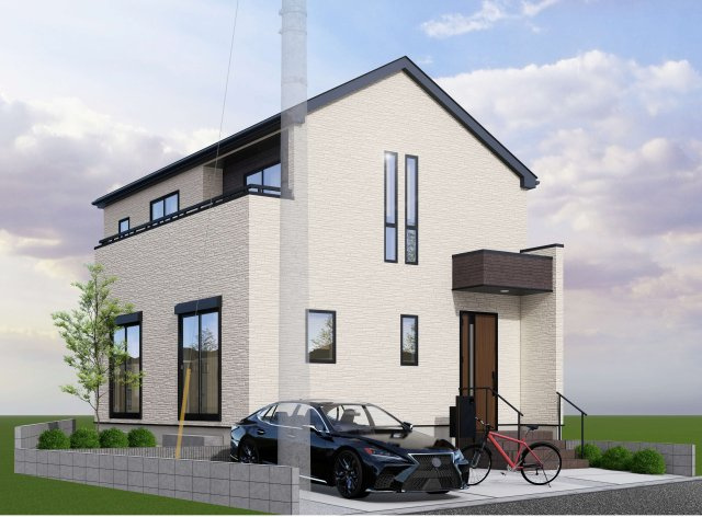 嵐山町志賀　新築一戸建の外観