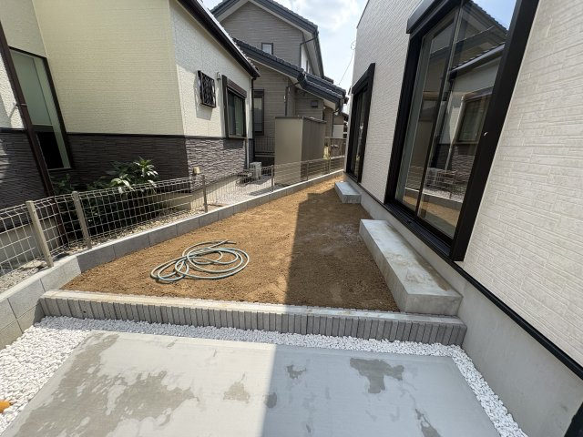 嵐山町志賀　新築一戸建の庭