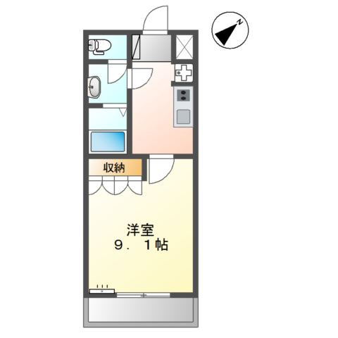 【間取り】 | アムールハイツおおば