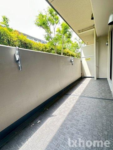 ＵＵＲコート茨木東中条のバルコニー|お洗濯にも便利なバルコニー付き