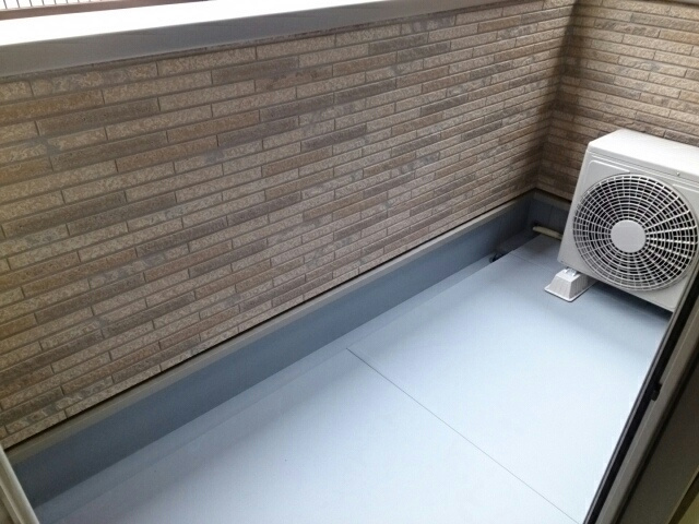 コントレイルのバルコニー