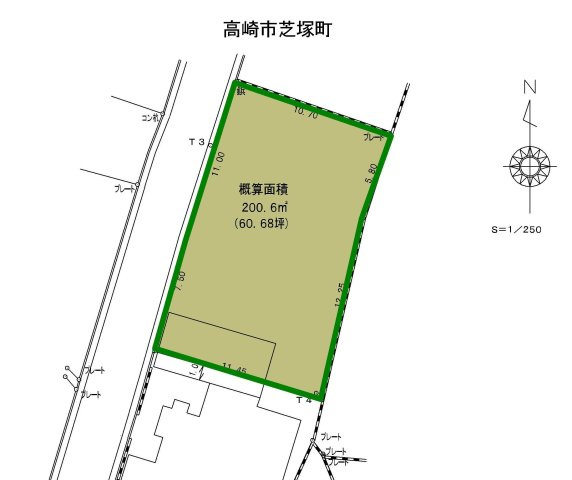 芝塚町　土地