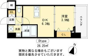 ヴィーナス今里の間取り