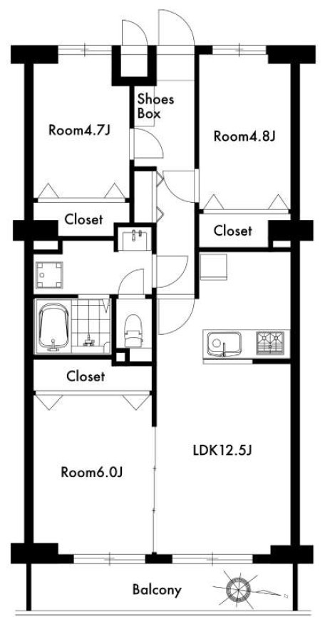 エクレール南越谷