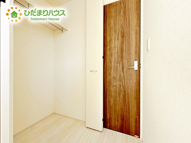 【収納】 | 小美玉市清風台団地第6　新築戸建 | クローゼットタイプの収納は荷物がどこにあるかすぐに見つかります！