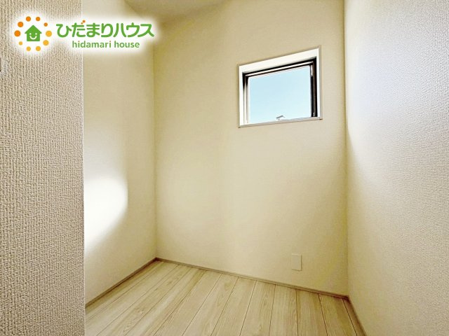 【収納】 | 小美玉市清風台団地第6　新築戸建 | サイズの大きなアイテムも収納できる納戸付き