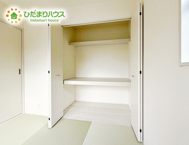 【収納】 | 小美玉市清風台団地第6　新築戸建 | クローゼットには、衣類や日用品などを整理整頓して収納できますね！