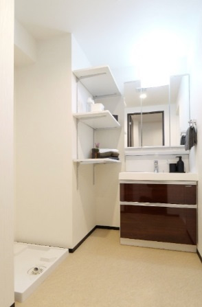 大阪市中央区松屋町住吉の賃貸マンションのキッチン