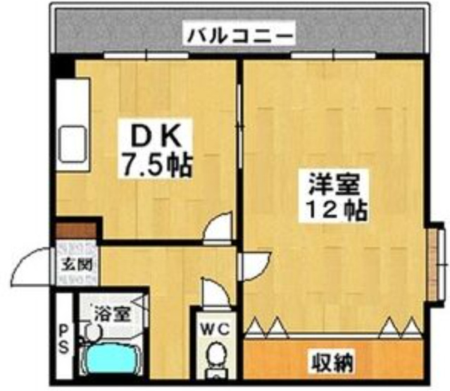 【間取り】 | 大津池第二マンション