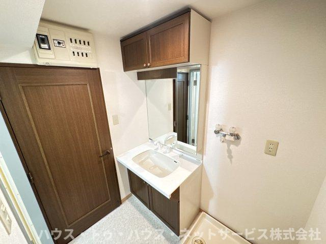 エクセレンス松戸壱番館の洗面所