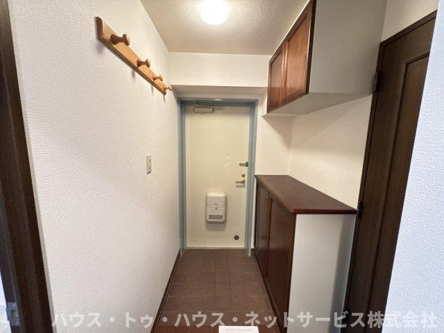 エクセレンス松戸壱番館の玄関