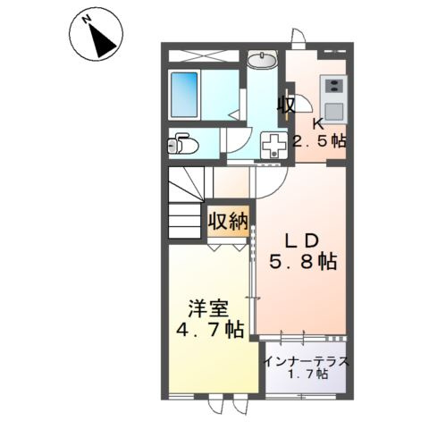 モルガンＢの間取り