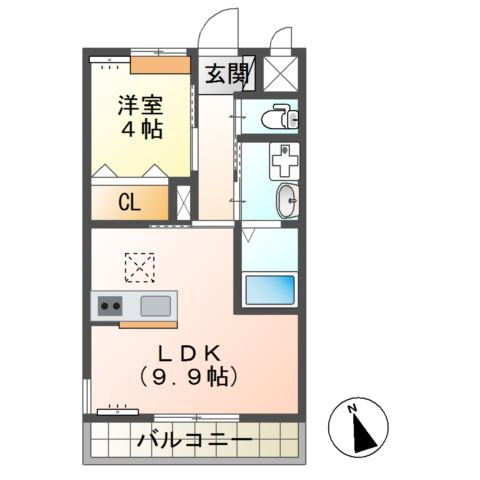 Soldias（ソルディアス）の間取り